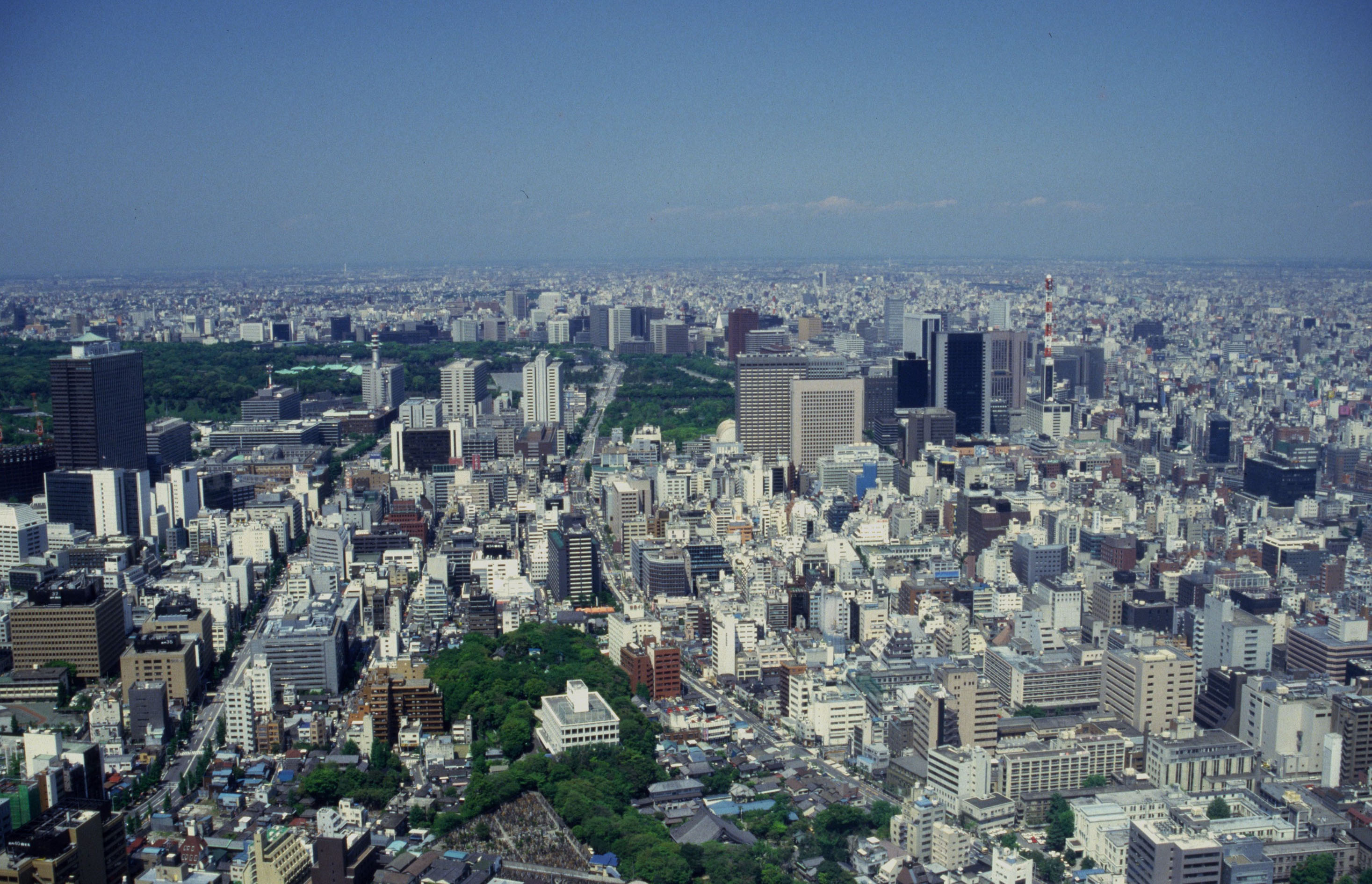 Tokyo, vom Fernsehturm, Quelle: M. Wölfer