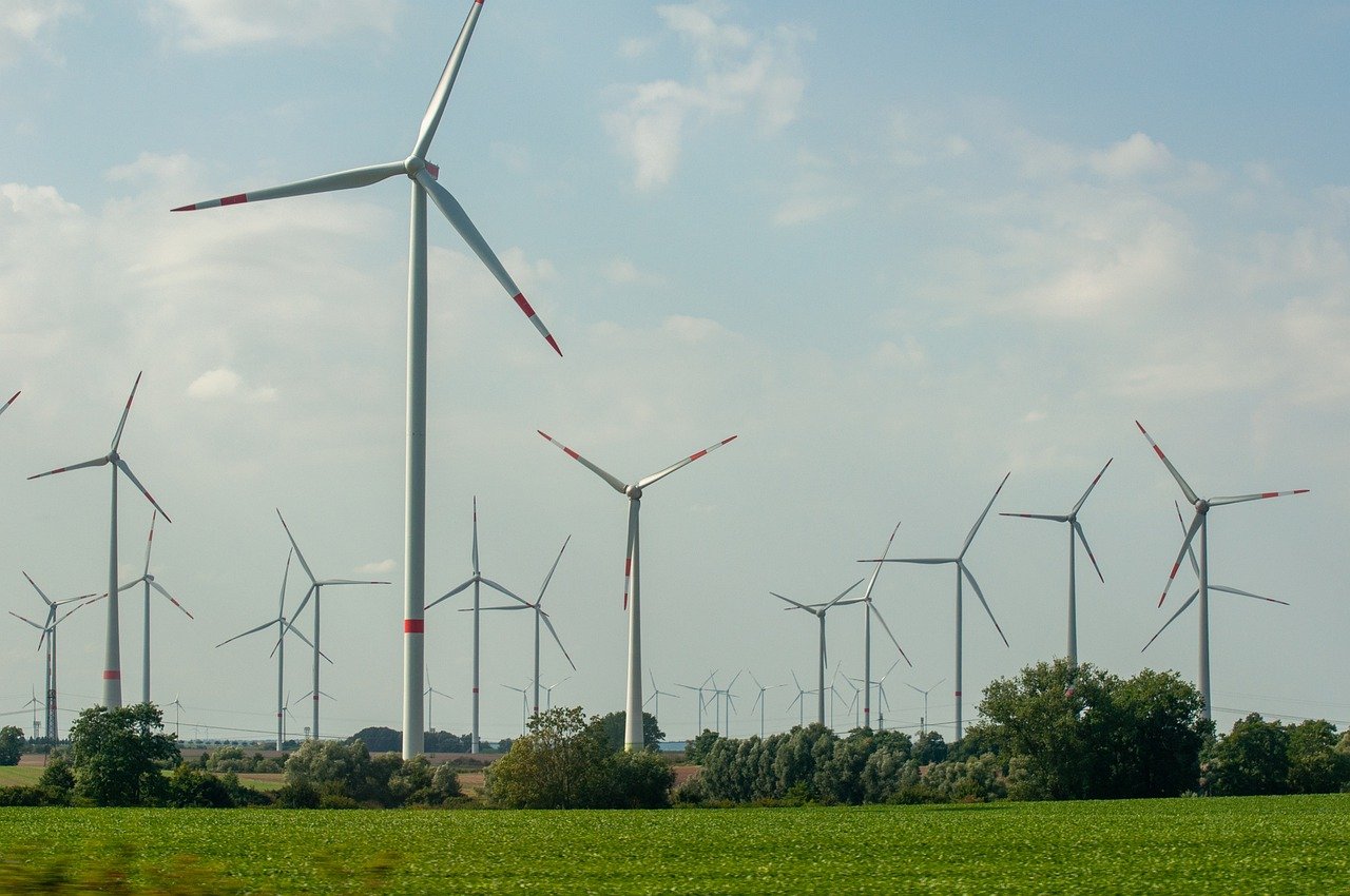 Windpark, Quelle: Pixabay